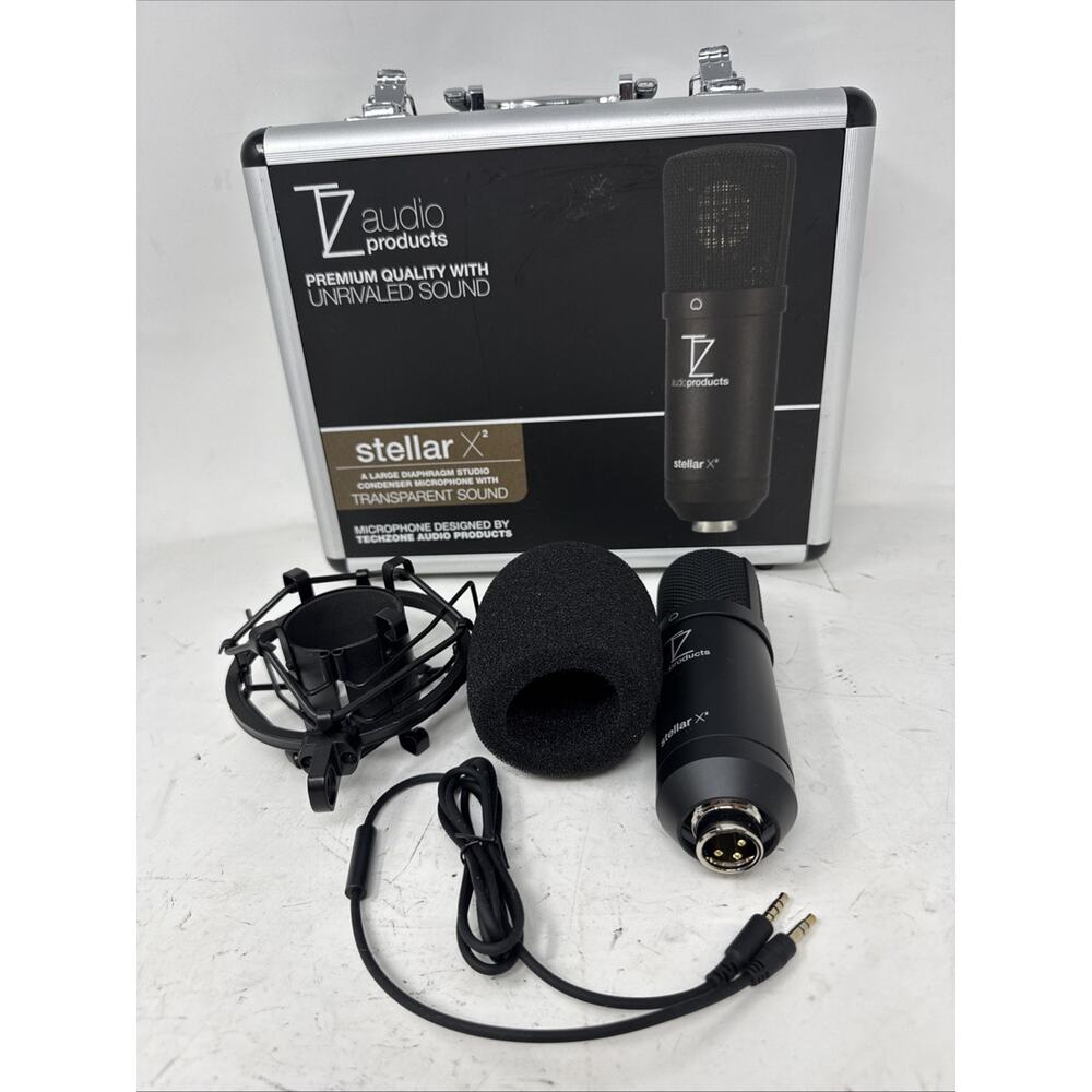 TZ Audio Products Stellar X2 Condenser Microphone with Case & Accessories